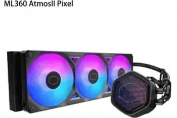 Ftohës uji për procesor Cooler Master MasterLiquid 360 Atmos II, 360mm, ARGB, i zi