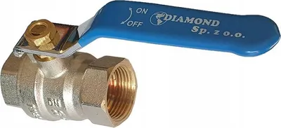 Valvul sferike Hidrosan BALL VALVE, 1", dorezë alumini blu - 4