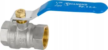 Valvul sferike Hidrosan BALL VALVE, 1", dorezë alumini blu