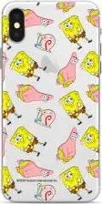 Kornizë mbrojtëse për celular Spongebob, për Samsung Galaxy A40, transparente
