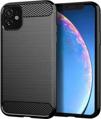 Kornizë mbrojtëse Lux Carbon Black iPhone 12 Mini 5.4 Standard