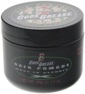 Pomadë flokësh Cock Grease Extra Stiff X, mbajtje shumë e fortë, 50g