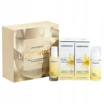 Set krem dhe serum për fytyrë UZDROVISCO Lipid Essence për femra 50ml + 30ml