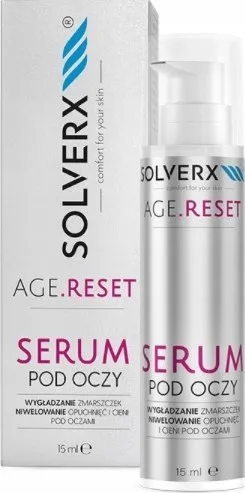 Serum për sy SOLVERX Age Reset Smoothing Eye Serum për femra 15ml - 1