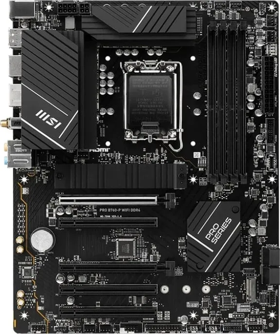 Pllakë amë MSI PRO B760-P WIFI DDR4 - Intel B760 - 3