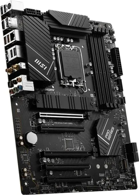 Pllakë amë MSI PRO B760-P WIFI DDR4 - Intel B760 - 5