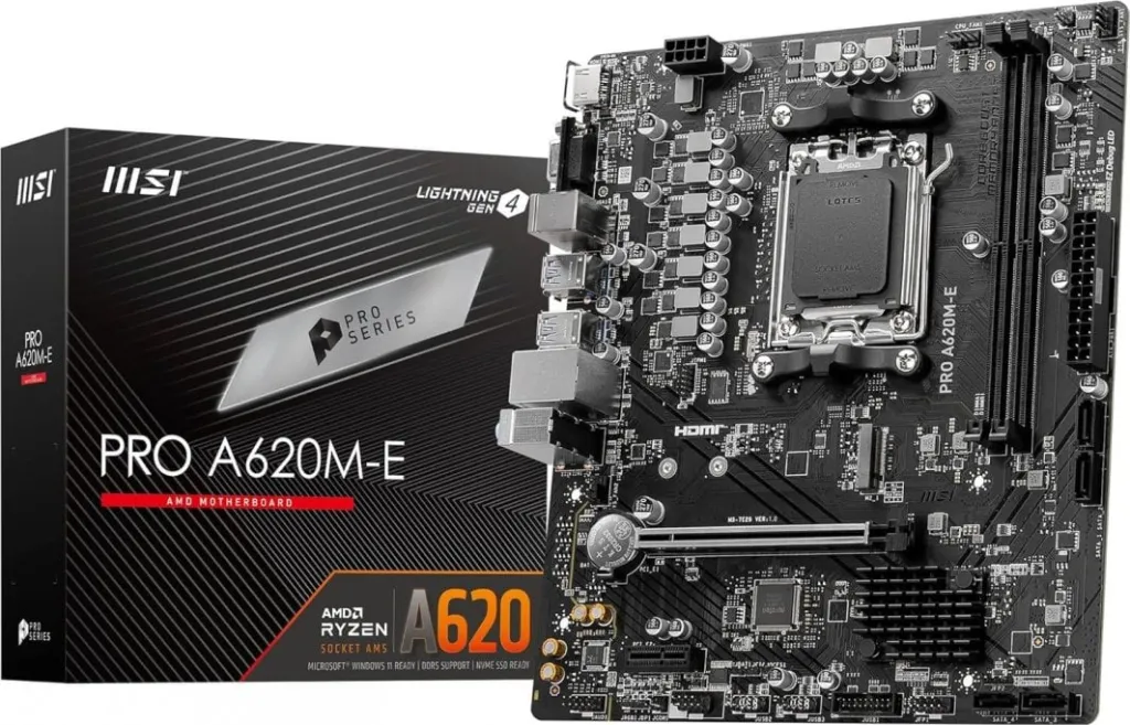 Pllakë amë MSI PRO A620M-E - 4