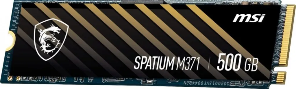 Disk SSD MSI Spatium M371, 500GB, M.2 2280 PCI-E x4 Gen3 NVMe - 1
