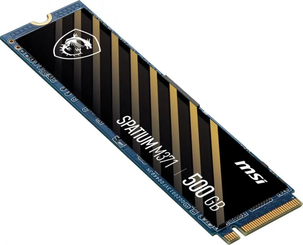 Disk SSD MSI Spatium M371, 500GB, M.2 2280 PCI-E x4 Gen3 NVMe - 2