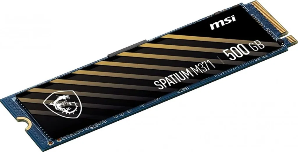 Disk SSD MSI Spatium M371, 500GB, M.2 2280 PCI-E x4 Gen3 NVMe - 3