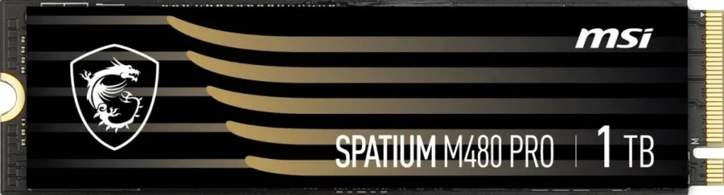 Disk SSD MSI Spatium M480 Pro, 1TB, M.2 2280 PCI-E x4 Gen4 NVMe - 2
