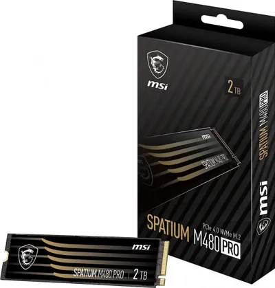 Disk SSD MSI Spatium M480 Pro, 2TB, M.2 2280 PCI-E x4 Gen4 NVMe - 2