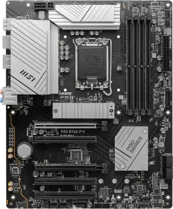 Pllakë amë MSI PRO B760-P II, Intel LGA 1700, ATX