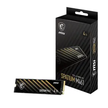 Disk SSD MSI Spatium M461, 4TB, M.2 2280 PCI-E x4 Gen4 NVMe