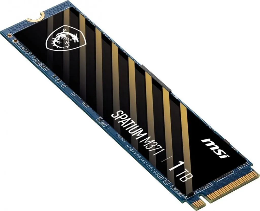 Disk SSD MSI Spatium M371, 1TB, M.2 2280 PCI-E x4 Gen3 NVMe - 4