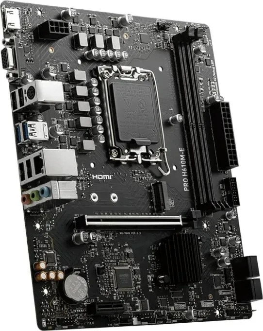 Pllakë amë MSI PRO H610M-E, Intel H610, LGA 1700, micro ATX - 4