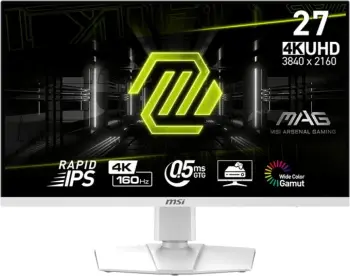 Monitor MSI MAG 274URFW, 27", 4K UHD, 160Hz, IPS, i bardhë