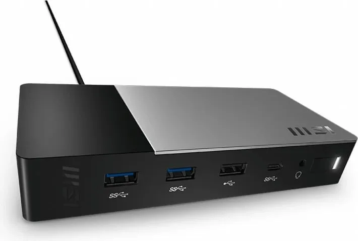 Replikator MSI II USB-C, i zi / i argjendtë - 1