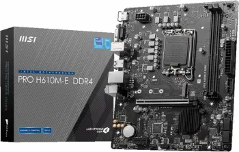 Pllakë amë MSI PRO H610M-E DDR4 Intel H610 LGA 1700 micro ATX