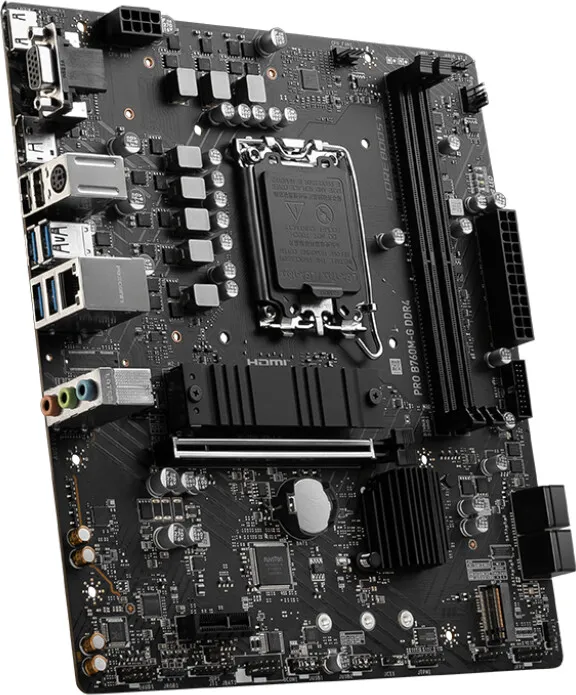 Pllakë amë MSI PRO B760M-G DDR4 - Intel B760 - 2