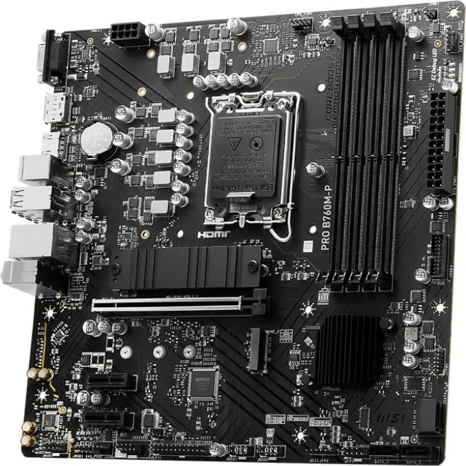 Pllakë amë MSI PRO B760M-P - Intel B760 - 3
