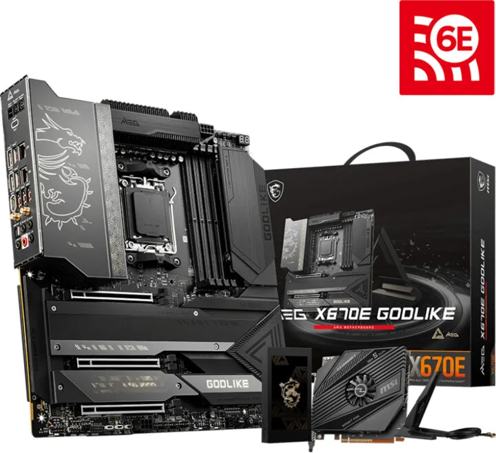 Pllakë amë MSI MEG X670E GODLIKE - AMD X670 - 4
