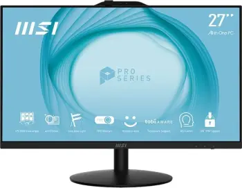 Kompjuter MSI All-in-One PRO AP272P 14M-496EU, 27", Intel Core i5-14400, 16GB RAM, 512GB SSD, Integrated Graphics Card, i zi
