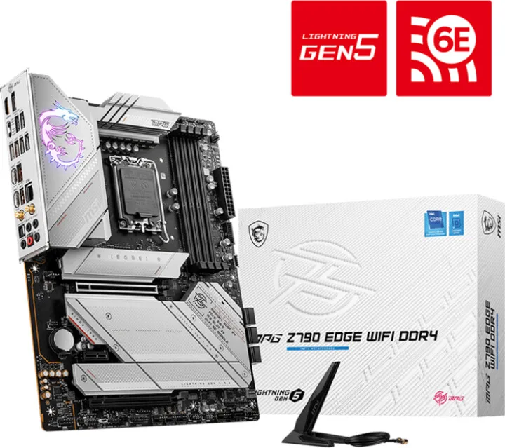 Pllakë amë MSI MPG Z790 EDGE WIFI DDR4 - Intel Z790 - 4