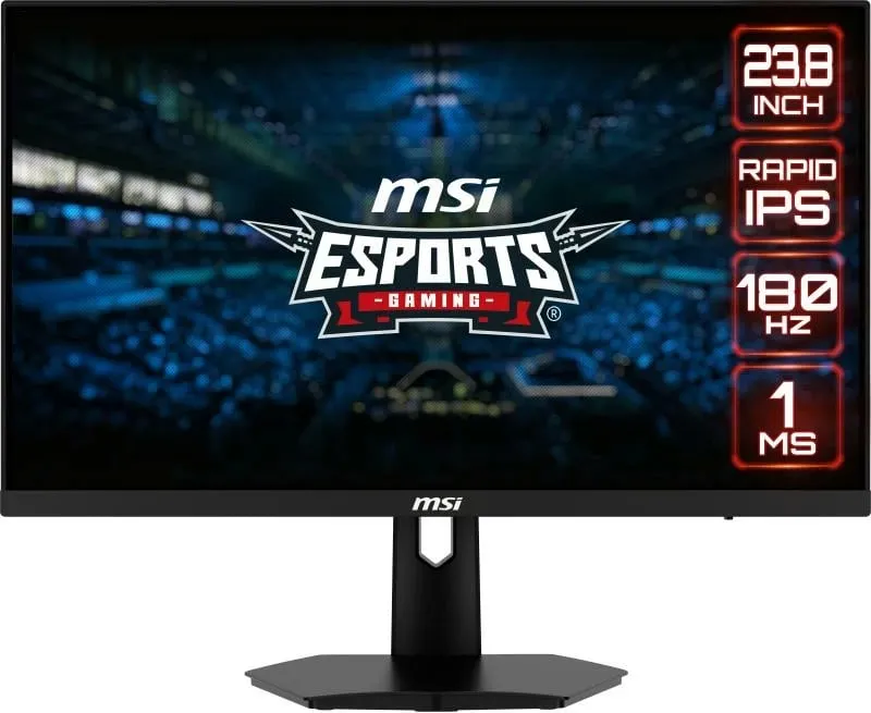 Monitor MSI G244F E2, 23.8", 1920 x 1080, Full HD, 180 Hz, i zi - 1