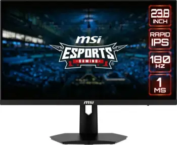 Monitor MSI G244F E2, 23.8", 1920 x 1080, Full HD, 180 Hz, i zi