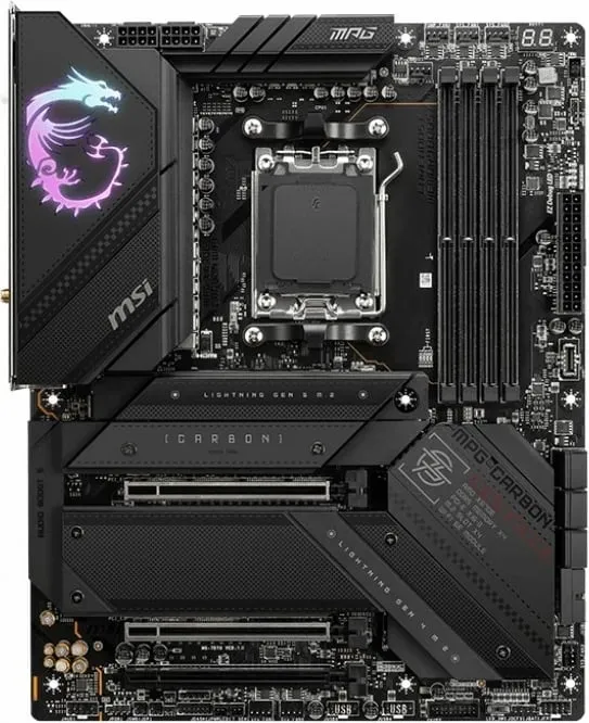 Pllakë amë MSI MPG X670E CARBON WIFI, AM5, ATX - 8