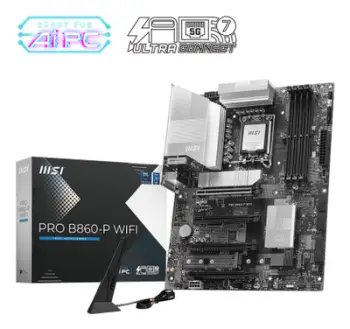 Pllakë amë MSI PRO B860-P Wi-Fi, ATX, LGA1851, DDR5
