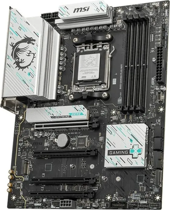 Pllakë amë MSI B850 Gaming Plus WiFi, e zezë - 3