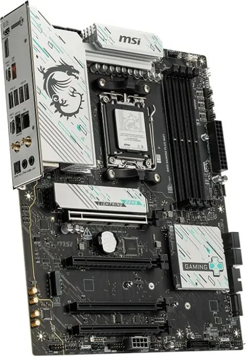 Pllakë amë MSI B850 Gaming Plus WiFi, e zezë - 4