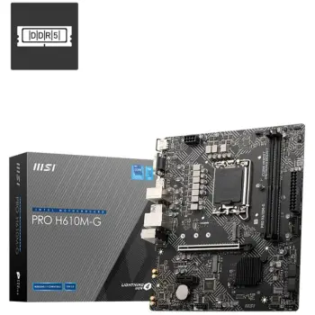 Pllakë amë MSI PRO H610M-G, Intel H610, Socket 1700, 2 slota, Micro ATX