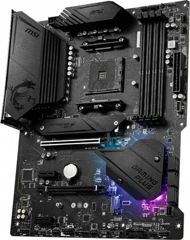 Pllakë amë MSI MPG B550 GAMING PLUS - 2
