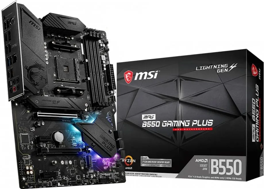 Pllakë amë MSI MPG B550 GAMING PLUS - 4