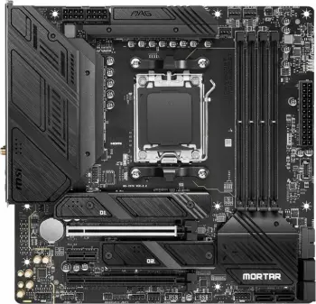 Pllakë amë MSI MAG B650M Mortar WIFI, Micro-ATX, DDR5, AMD AM5
