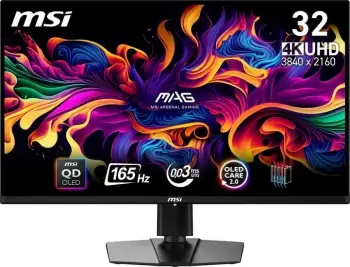 Monitor MSI MAG 321UP QD-OLED, 31,5", QD-OLED, 4K UHD, i zi