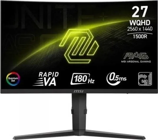 Monitor MSI MAG 275CQRF QD E2, 27", VA, QHD, 180Hz, 0,5ms, i zi - 1