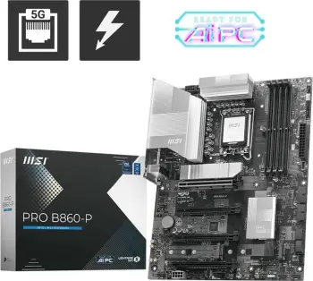 Pllakë amë MSI PRO B860-P DDR5 Intel LGA 1851