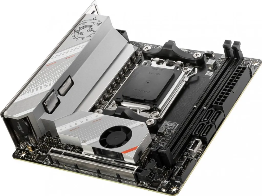 Pllakë amë MSI MPG B650I EDGE WIFI, AM5, mITX - 5