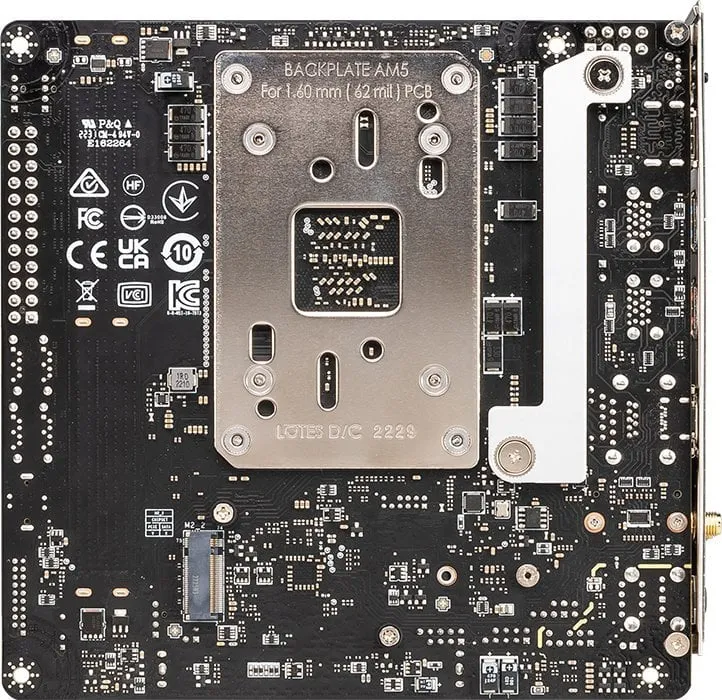 Pllakë amë MSI MPG B650I EDGE WIFI, AM5, mITX - 7