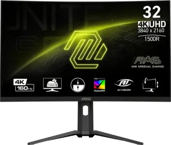 Monitor MSI MAG 321CUP, 31.5'', 3840x2160, i zi