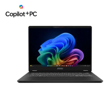 Laptop MSI Prestige 14 AI+ Evo C2VMG, 14", Intel Core Ultra 9-288V, 32GB RAM, 1TB SSD, Intel Arc 140V, i hirtë i errët