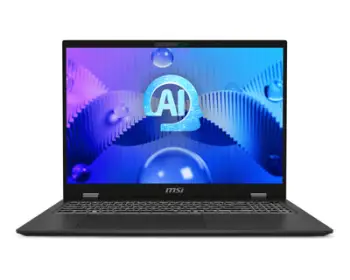 Laptop MSI Prestige 16 AI Studio B1VEG, 16", Intel Core Ultra 7-155H, 32GB RAM, 1TB SSD,NVIDIA GeForce RTX 4050, i hirtë i errët