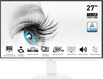 Monitor MSI PRO MP273AW, 27", Full HD, i bardhë