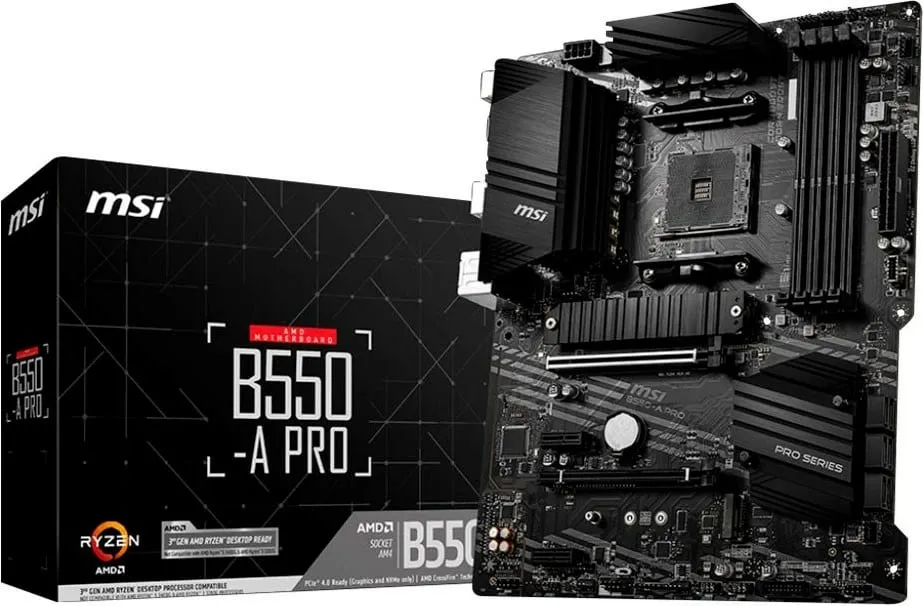 Pllakë amë MSI B550-A PRO - AMD B550 - 2