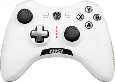 Kontroller MSI Force GC20 V2 , me kabllo, i bardhë - 1