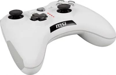 Kontroller MSI Force GC20 V2 , me kabllo, i bardhë - 2